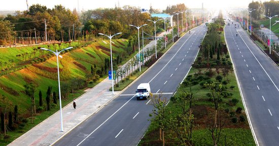 玄武巖道路建設(shè)